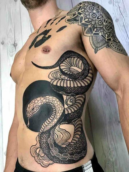 Snake Rib Tattoos