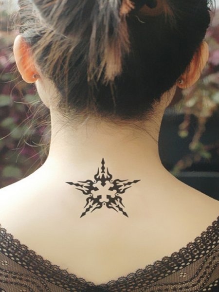 Star Temporary Tattoo