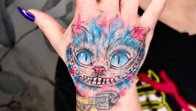Alice In Wonderland Tattoos