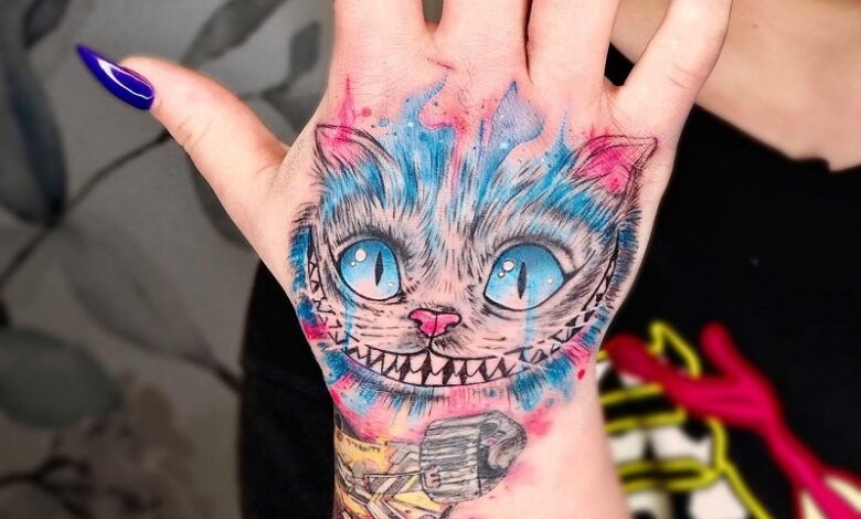 Alice In Wonderland Tattoos