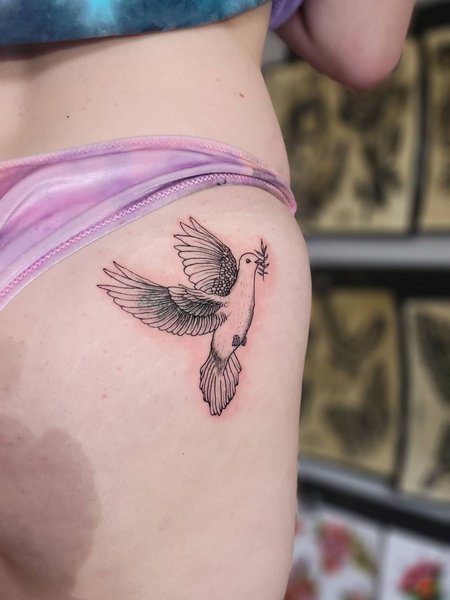 Bird Butt Tattoo