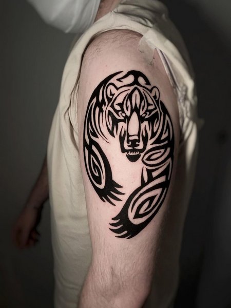 Celtic Bear Tattoo