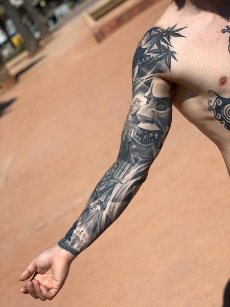 Full Sleeve Tattoo Ideas For Guys