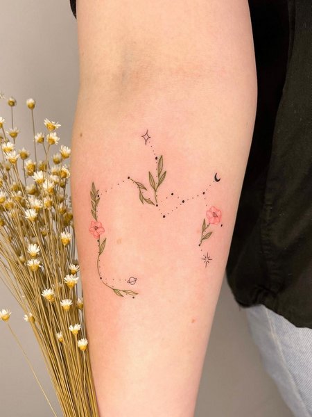 Sagittarius Constellation Tattoo