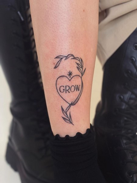 Self Love Self Growth Tattoo