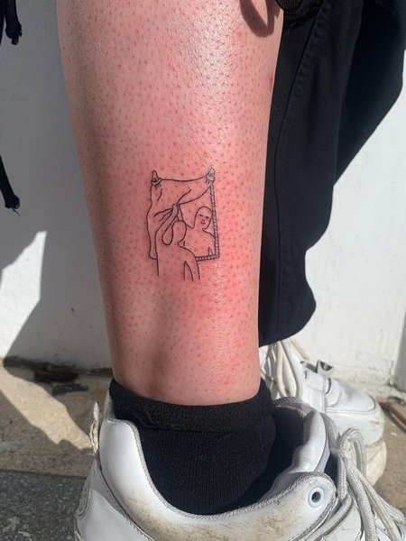 Self Love Tattoo On Ankle