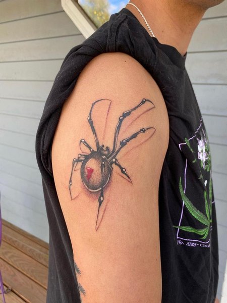 Spider Tattoo For Men