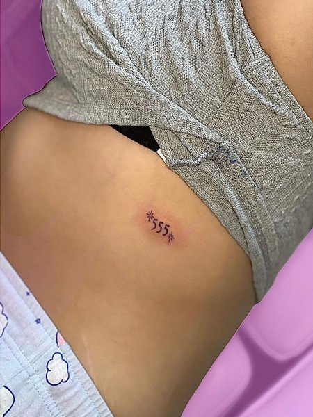 Tiny 555 Tattoo