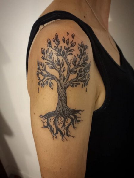 Tree Of Life Tattoo Female