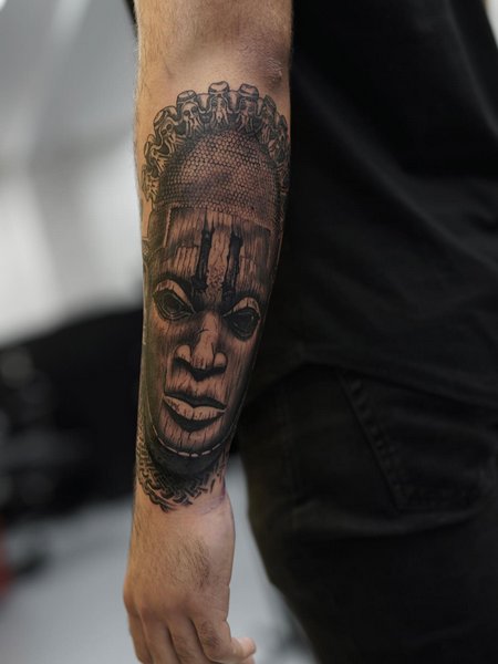 Warrior Africa Tattoo