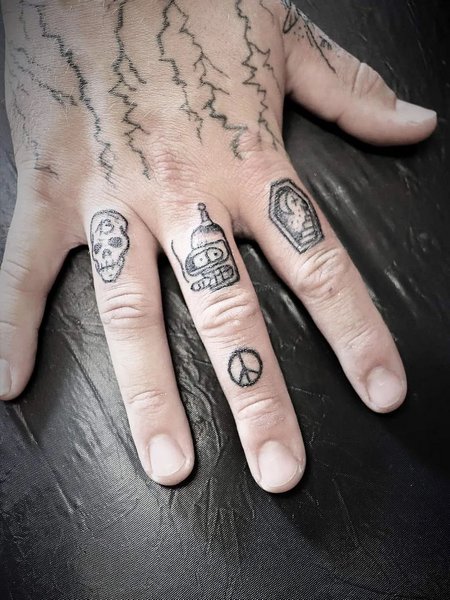 Meaningful Finger Tattoo