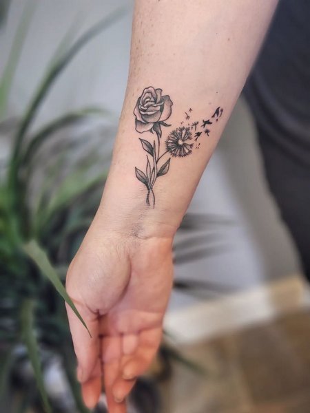 Meaningful Wrist Tattoo