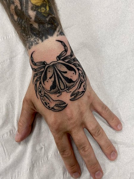 Cancer Hand Tattoos