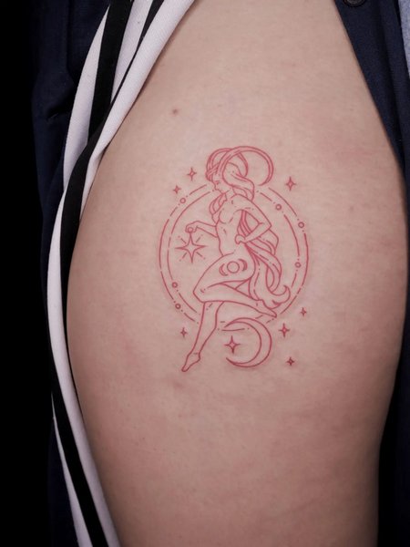 Small Capricorn Tattoo