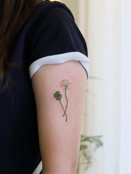 Small Plant Tattoo