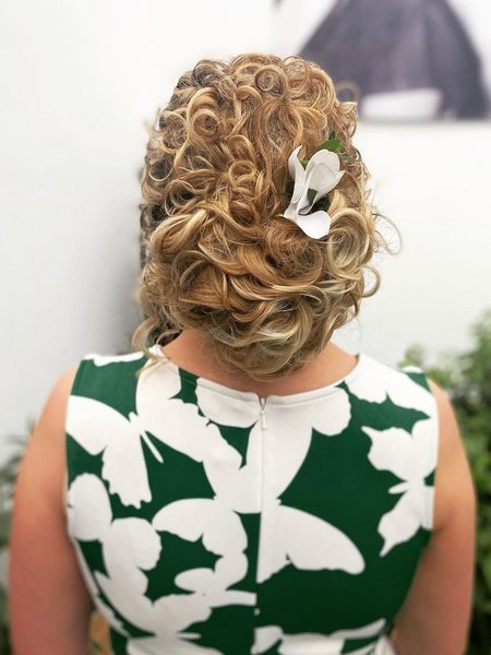 Curly Hair Updos