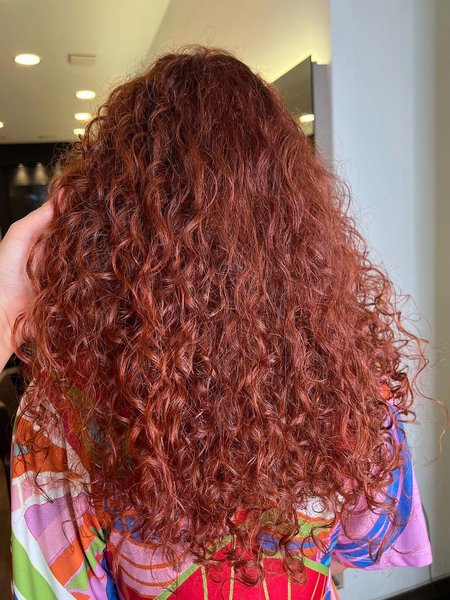 Long Curly Hair